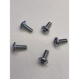 MRC Hobbies Products MRCHW-BHFM3x8  M3 x 8mm Steel Flanged Button Head (5)