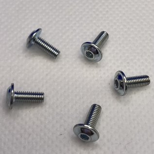 Michaels RC Hobbies Products MRCHW-BHFM3x8  M3 x 8mm Steel Flanged Button Head (5)