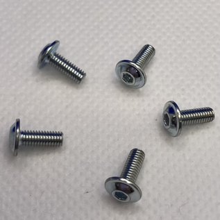 MRC Hobbies Products MRCHW-BHFM3x8  M3 x 8mm Steel Flanged Button Head (5)