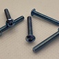 MRC Hobbies Products MRCHW-BHM3x20BLUE  M3 x 20mm Blue Steel Button Head (5)