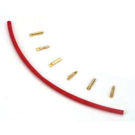 E-Flite EFLA248  Connector: Gold Bullet Set, 2mm (3)