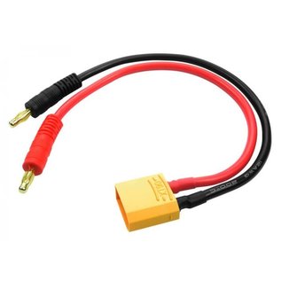 Common Sense RC BP2XT90M  XT90 Charging Adapter w/ Banana Plugs