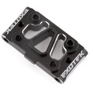 Exotek Racing EXO2025  22S Drag HD Aluminum Front Pivot (Silver/Black)