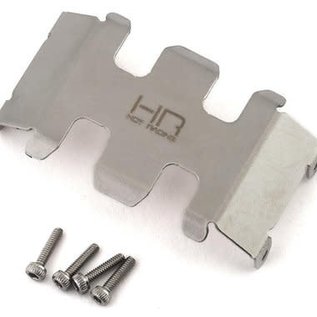 HOT RACING HRASXTF332C  SCX24 Stainless Steel Center Belly Skid Plate