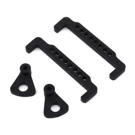 Xray XRA326176  XRAY XB2 Composite Bent Sides Chassis LiPo Battery Backstop (2+2)