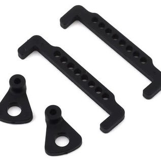 Xray XRA326176  XRAY XB2 Composite Bent Sides Chassis LiPo Battery Backstop (2+2)