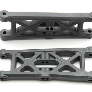 Team Associated ASC91399  Hard Flat Front Suspension Arms (2): DR10