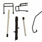 RC Diecast DCM25001-4  Cylinder, Mirrors, Handrails, Boom Cylinder for 25001  CAT 1/20 Scale RC 330D Excavator