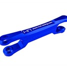 HOT RACING HRAXMX4906  Blue Aluminum Steering Rack Center Brace (Draglink): X-Maxx