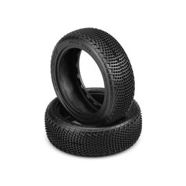 J Concepts JCO3108-010  Pink Fuzz Bite LP Carpet 2.2" 1/10 4WD Buggy Front Tires (2)