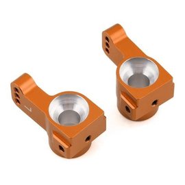 STRC SPTSTC91418-T0O  Orange ST Racing CNC Machined Aluminum Rear Hub Carriers 0 deg. Toe-in (1 pair) for Associated DR10