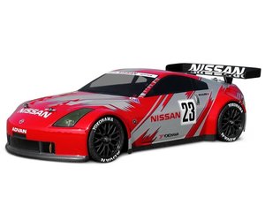 HPI7485 200mm Nissan 350z Nismo GT Clear Body - Michael's RC Hobbies