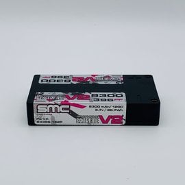 SMC SMC83396-1S2P  Extreme V2 1S 3.7v 8300mAh 120C LiPo w/ 5mm Bullets