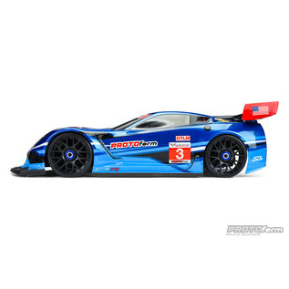 Protoform PRM1551-40 Chevy Corvette C7.R Clear Body 1/8 GT Sh WB
