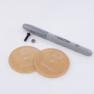 Gravity RC LLC GRC256  Touring Car Side Wall Glue Trace Kit 58.5mm, 59.5mm Trace Discs & Marker