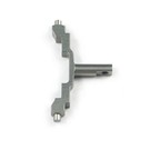 Serpent SER401679  Alum Central Suspension Mount (FR/RR) Project 4X