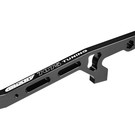 Team Corally COR00180-397-2  Chassis Brace V2 - Rear - Swiss Made 7075 T6 - Hard Anodized - Black (1) Shogun & Kronos