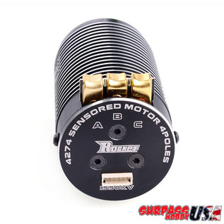 Surpass Hobby USA 4274-1550 Rocket 1/8 1550Kv 7S Off-Road Sensored Brushless Motor