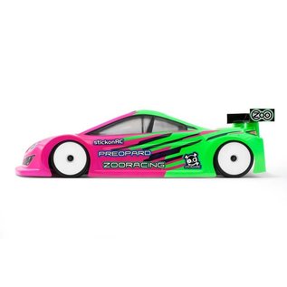 ZooZilla ZR-0002-05  Preopard 0.5mm Ultralight 190mm Touring Car Clear Body Shell