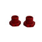 Arrma ARA311035  Red Alum. 17mm Wheel Hex (2) 6S