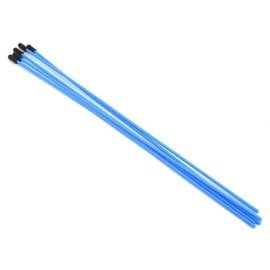 Protek RC PTK-8354  ProTek RC Antenna Tube w/Caps (Blue) (5)