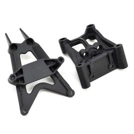 TLR / Team Losi LOS231007  Losi Baja Rey Front Upper Arm/Shock Mount & Rear Chassis Brace