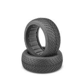 J Concepts JCO3184-01  Blue Soft Ellipse 1/8 Scale Buggy Tires, fits 83mm 1/8th Buggy Wheel (2) 318401