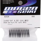 Mugen Seiki MUGA2536  Mugen Seiki MTC2 Shock Spring (6.75T - Soft) (2) 2536