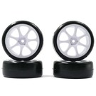 Xpress XP-40205  GT Competition 40x V2 Pre-Glued Wheel Set (4)