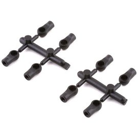 Mugen Seiki MUGT2804S-B  Mugen Seiki MTC2 Short Ball Link Set (8)