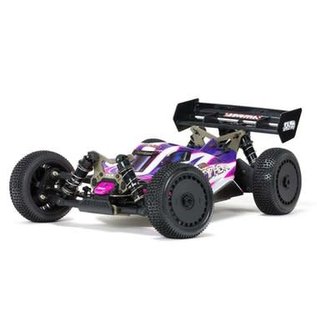 Arrma ARA8306 Pink/Purple Typhon "TLR Tuned" 1/8 4WD Buggy Roller
