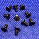 MRC Hobbies Products MRCHW-FHCS  4-40 x 1/4" Steel Flat Head Countersunk 1/16" Hex Drive (10)