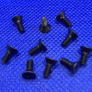 MRC Hobbies Products MRCHW-FHCS  4-40 x 5/16" Steel Flat Head Countersunk 1/16" Hex Drive (10)