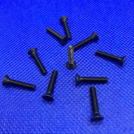 MRC Hobbies Products MRCHW-FHCS  4-40 x 5/8" Steel Flat Head Countersunk 1/16" Hex Drive (10)