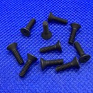 MRC Hobbies Products MRCHW-FHCS  4-40 x 7/16" Steel Flat Head Countersunk 1/16" Hex Drive (10)