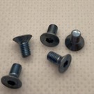 MRC Hobbies Products MRCHW-FHCS  M3 x 6mm Blue Steel Flat Head Countersunk 2.0mm Hex Drive (5)