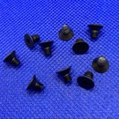 MRC Hobbies Products MRCHW-FHCS  M4 x 6mm Black Steel Flat Head Countersunk 2.5mm Hex Drive (10)