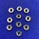 MRC Hobbies Products MRCHW-NUT  4-40 Steel Locknut - Nylon - Thin (10)