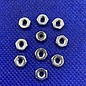MRC Hobbies Products MRCHW-NUT  4-40 Steel Locknut - Nylon - Thin (10)