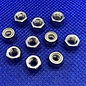 MRC Hobbies Products MRCHW-NUTSS  M4 x 5mm Stainless Steel 18-8 Locknut - Nylon (10)