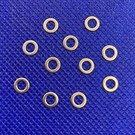 MRC Hobbies Products MRCHW-WSS  M3 x 6mm Stainless Steel 18-8 Washer (10)