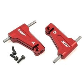 MST MXS-210575R  MST RMX 2.0 Aluminum Upper Arm Set (Red)