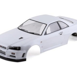 KillerBody KLR-48644  Pearl White Nissan Skyline R34 Pre-Painted 1/10 Touring Car Body