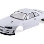 KillerBody KLR-48644  Pearl White Nissan Skyline R34 Pre-Painted 1/10 Touring Car Body
