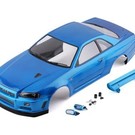 KillerBody KLR-48716  Metallic Blue Nissan Skyline R34 Pre-Painted 1/10 Touring Car Body