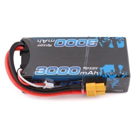 Team Associated ASC760  Reedy WolfPack 2S Hard Case Shorty 30C LiPo Battery (7.4V/3000mAh) w/XT60 Connector