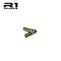 R1wurks 020145  R1-5MMx18PLUG  R1 Wurks - Gold 5mm X 18mm Bullet Plugs