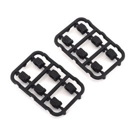 Schumacher U7628  Schumacher Cougar Laydown Rear Toe-In Inserts (6)