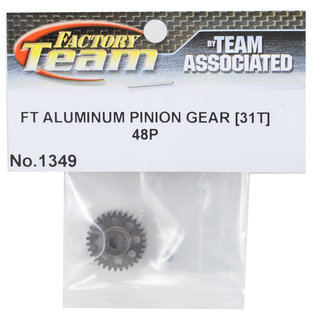 Team Associated ASC1349  48P 31T Aluminum Pinion Gear 3.17mm Bore
