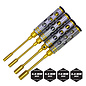 Racers Edge RCE7210  Premium Nut Driver Set Gold Ink Honeycomb Handle w/ Titanium Coated Tips (4pcs)